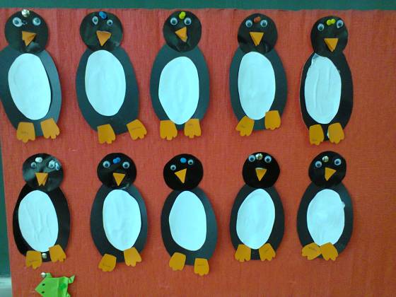 pinguini activitate practica gradinita